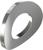 Waved spring washers, type B