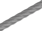 Cable inox, 7X7 - flexible