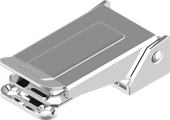 Tension latches, length adjustable, type L