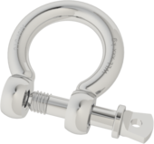 Bow shackle with captive bolt - Premium