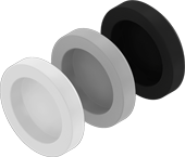 Caps for caphead tapping crews, black