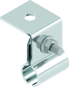 Round seam clamps - angled - for M10